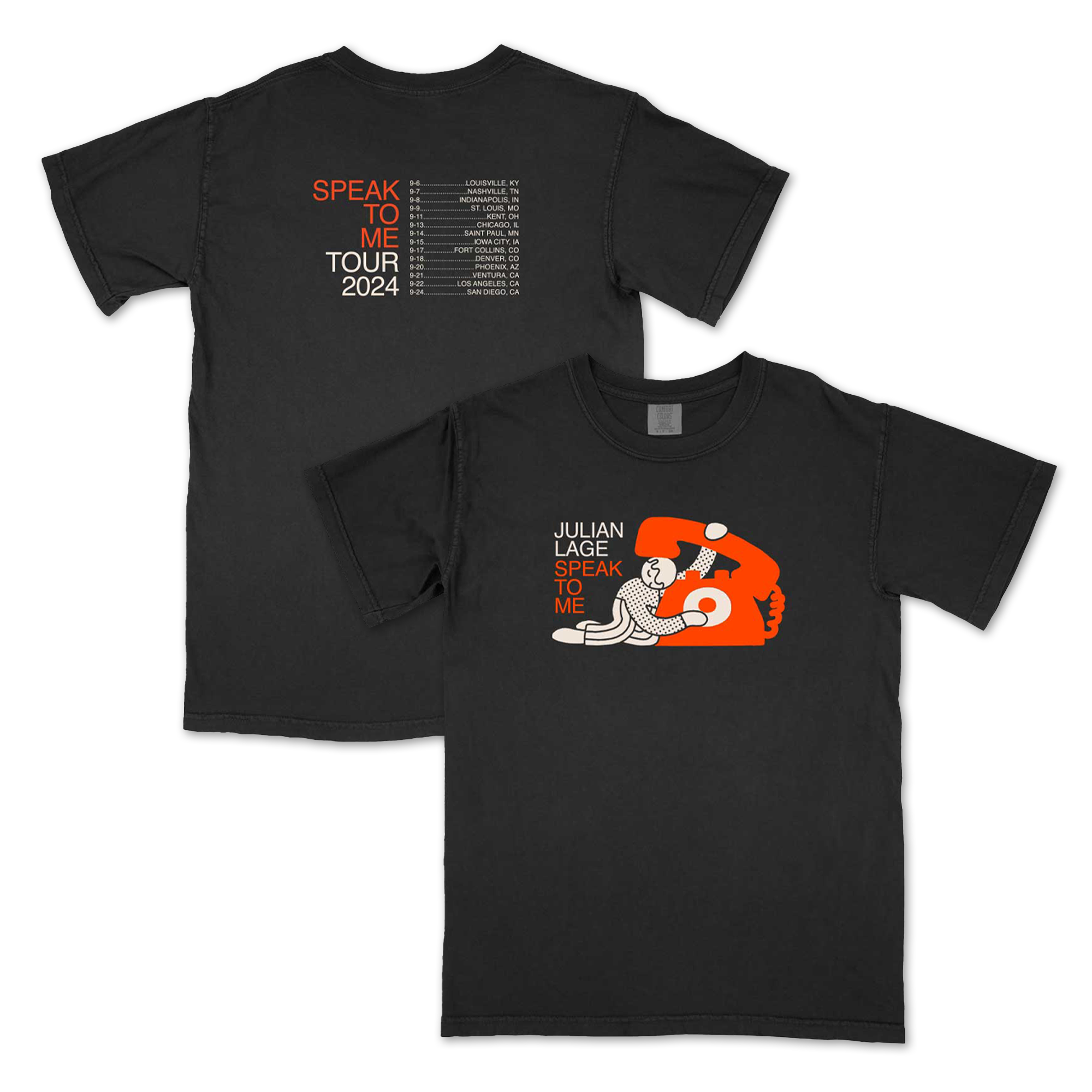 Speak To Me Tour T-shirt