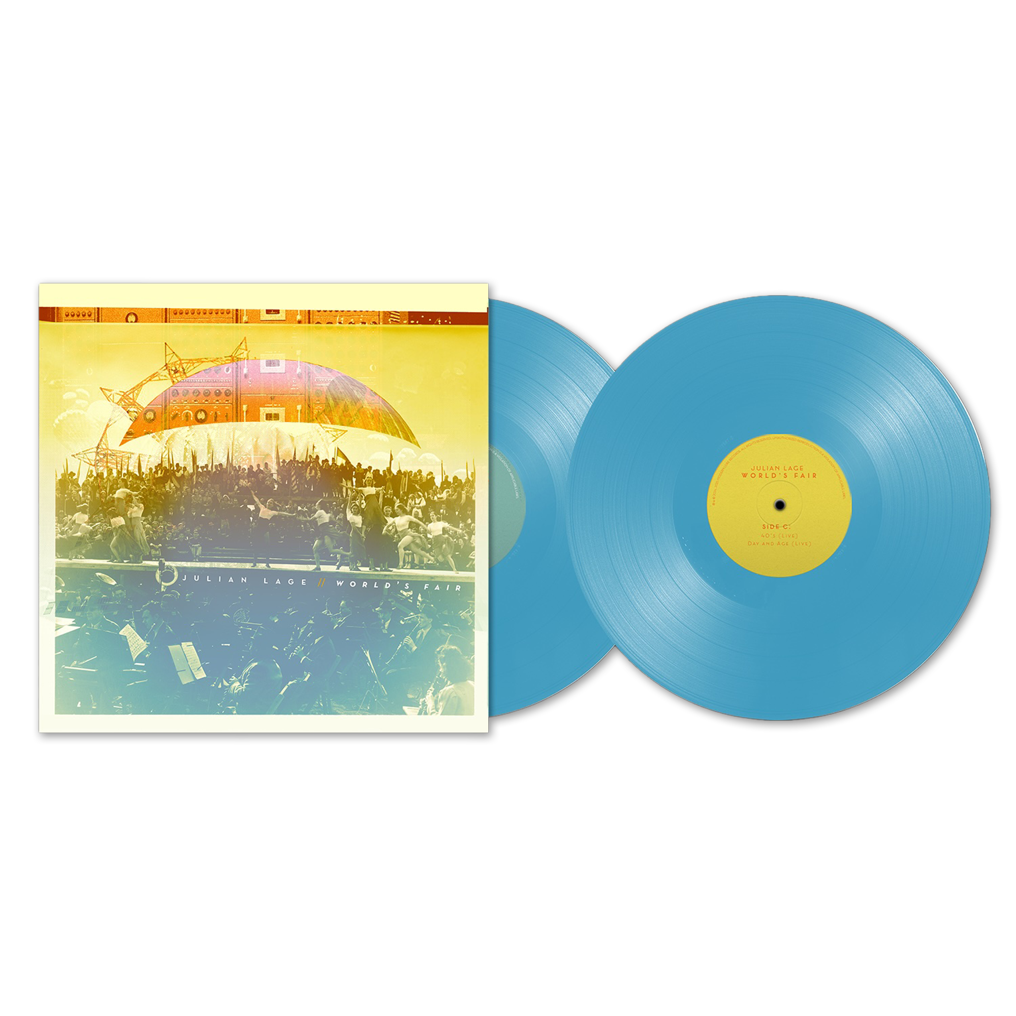 World's Fair 10th Anniversary Blue Double Vinyl