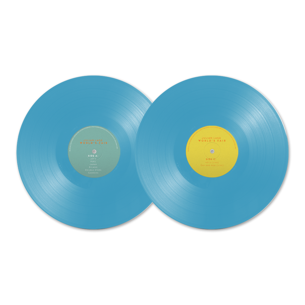 World's Fair 10th Anniversary Blue Double Vinyl